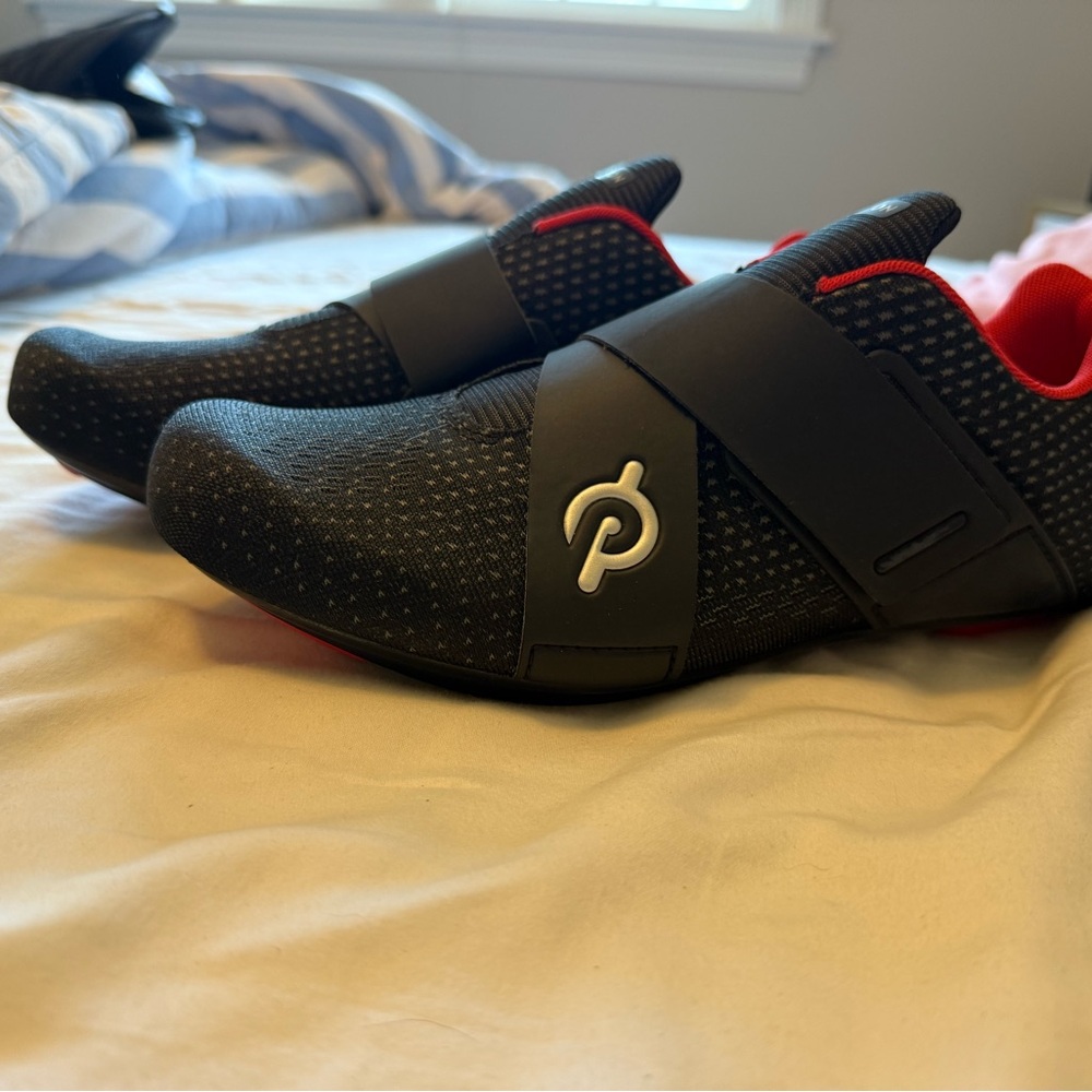 Never worn Peloton Altos Black Cycling Shoes